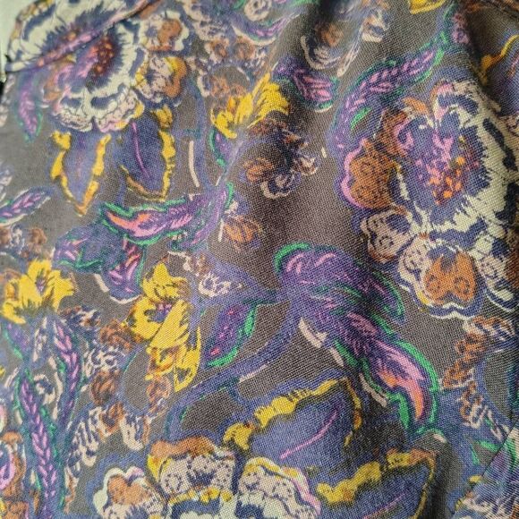 Free People Bell Sleeve Floral Zip Jacket – Women’s Small - Picture 6 of 9